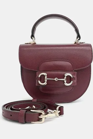 Gucci Leather 1955 Horsebit Mini Top Handle Bag