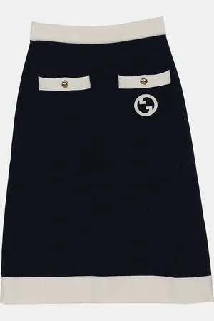Gucci Cotton Silk Blend Skirt Size XS