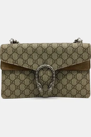 Gucci Fabric Dionysus Chain Shoulder Bag
