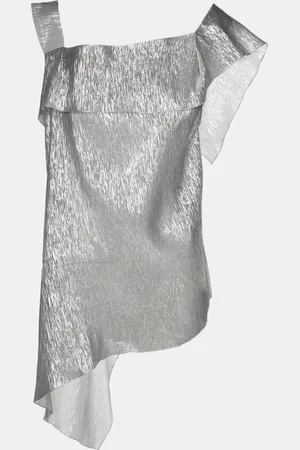 Roland Mouret X Net-a-Porter Silk One Strap Top XXL