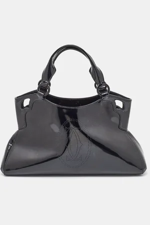 Cartier Patent Leather Small Marcello De Bag
