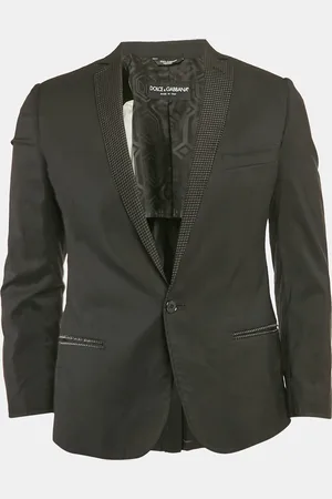 Dolce & Gabbana Wool Single Breasted Martini Blazer S