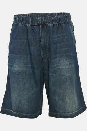 VALENTINO Washed Denim Shorts M