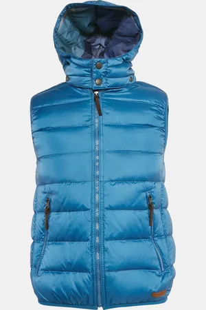 Burberry Synthetic Hooded Down Vest S