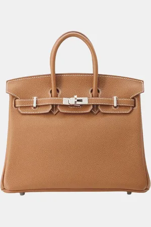 Hermès Togo Leather Birkin 25 Tote Bag