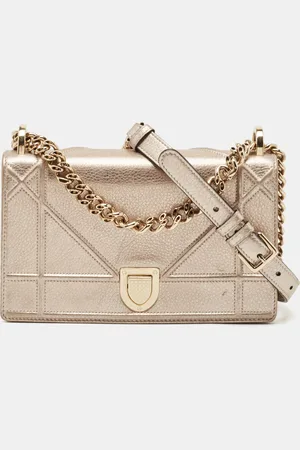 Dior Beige Leather Small ama Shoulder Bag