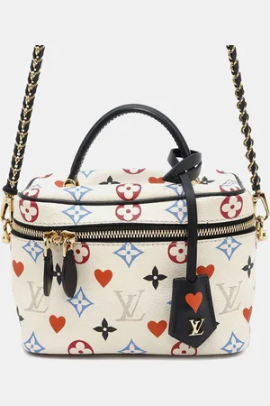 LOUIS VUITTON Blanc/Multicolor Monogram Game On PM Vanity Bag