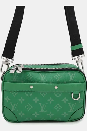 LOUIS VUITTON Cactus Taigarama Monogram Alpha Messenger Bag