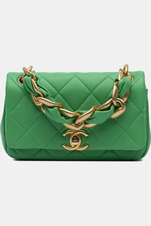 CHANEL Small Quilted Lambskin Chain Is More Flap Bag