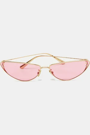Dior Gold Tone/ Miss B1U Cat-Eye Sunglasses