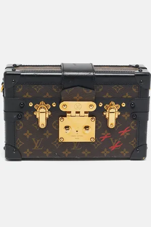 LOUIS VUITTON Monogram Canvas Petite Malle Bag