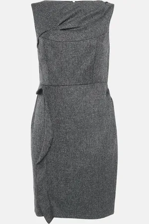 VALENTINO Wool Blend Sleeveless Short Dress M
