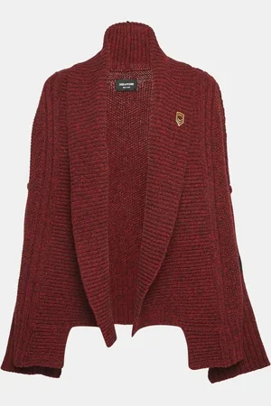 Zadig & Voltaire Rib Knit Shawl Collar Mystic Cardigan XS/S