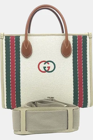 Gucci Interlocking GG Canvas Tote and Shoulder Bag