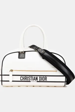 Dior Medium Leather Vibe Bowling Bag