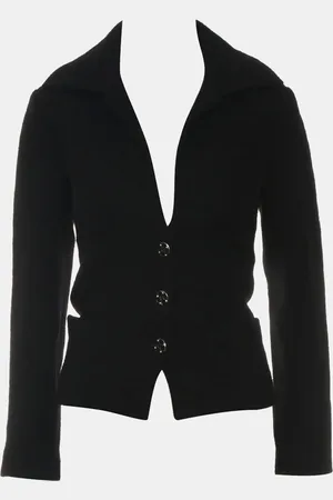 CHANEL Wool 22A/W Three-Buttons Blazer FR Women 34