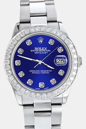 Rolex Custom 1.62ct Diamonds Stainless Steel Datejust Automatic Women