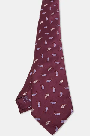 BRIONI Paisley Silk Traditional Tie