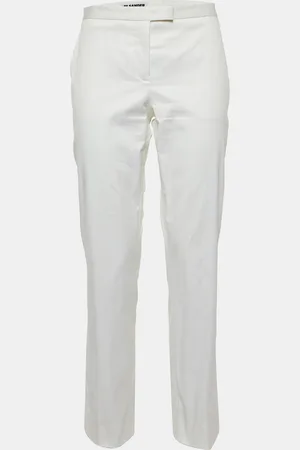 Jil Sander Cotton Tailored Trousers S