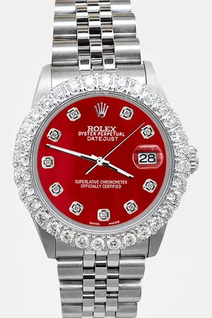 Rolex Custom 2.25ct Diamonds Stainless Steel Datejust Automatic Women