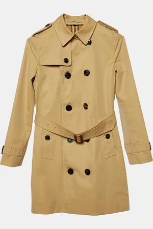 Burberry Kids Cotton Trench Coats Size 10 Yrs
