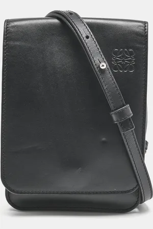 Loewe Leather Gusset Crossbody Bag