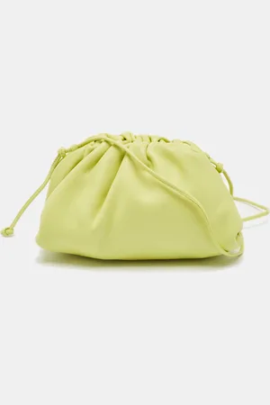 Bottega Veneta Light Leather Mini The Pouch Clutch Bag