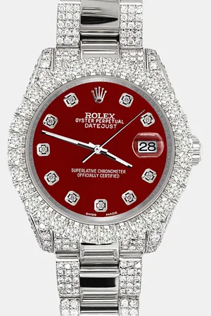 Rolex Custom Imperial 7.2ct Diamonds Stainless Steel Datejust 178240 Automatic Women