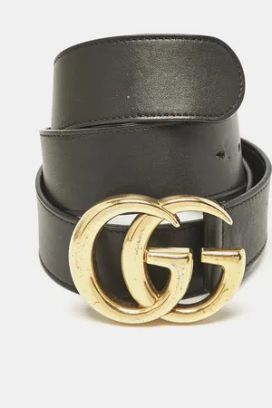 Gucci Leather GG Marmont Buckle Belt 80CM