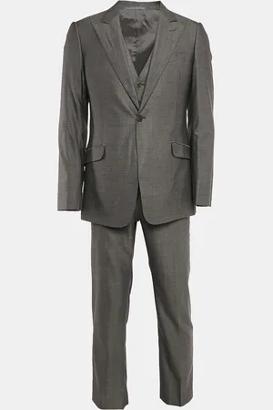 Emporio Armani Wool Blend Tailored 3pc Pants Suit M