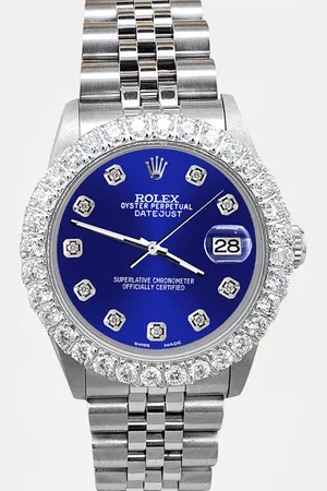 Rolex Custom 2.25ct Diamonds Stainless Steel Datejust Automatic Women