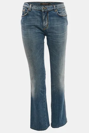 Roberto Cavalli Washed Denim Skinny Jeans M Waist 28"