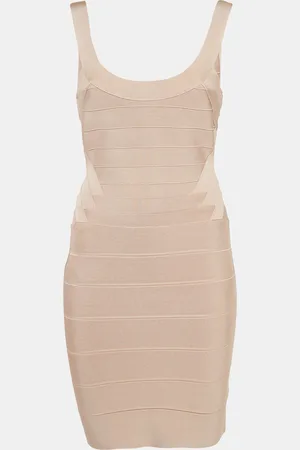 Hervé Léger Bare Bandage Knit Sleeveless Mini Dress M