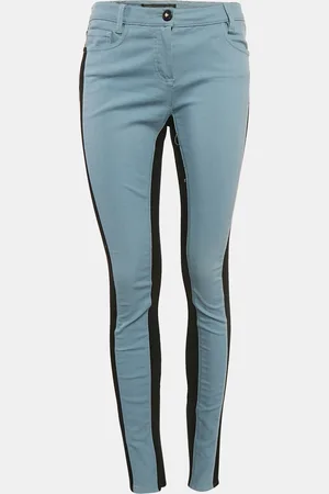 VERSACE /Black Denim and Cotton Skinny Jeans M Waist 28"