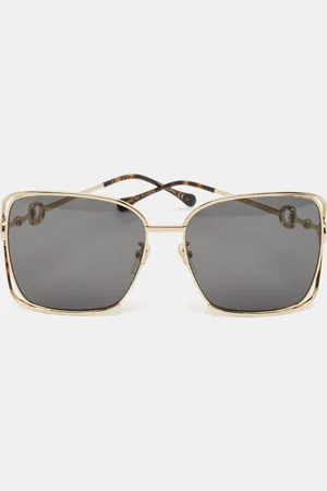 Gucci /Gold GG1020S Square Sunglasses