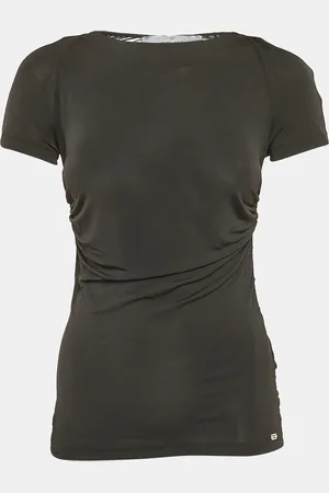 Elisabetta Franchi Jersey Ruched Top S
