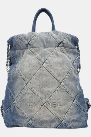 CHANEL Denim 22 Backpack