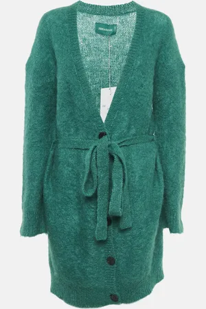 Zadig & Voltaire Mohair Wool Belted Romy Long Cardigan M/L