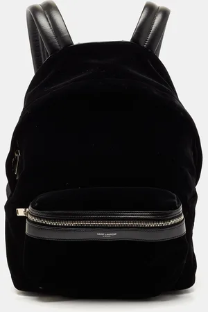 Saint Laurent Saint Laurent Velvet Small City Backpack