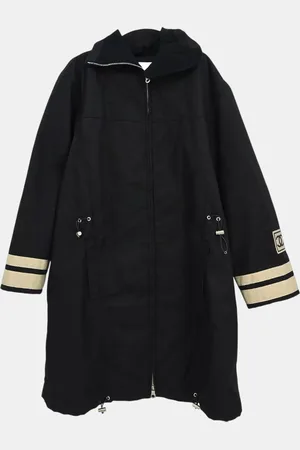 CHANEL Sport Line Zip Up Coat Woman Size 42