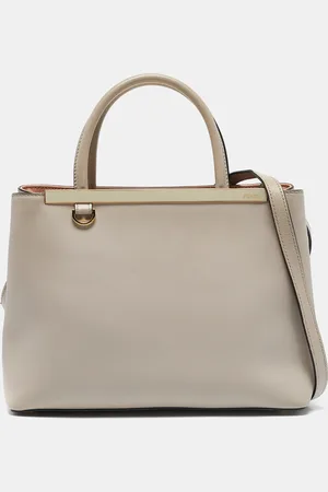 Fendi Light Leather Small 2Jours Tote