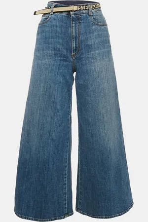 Stella McCartney Washed Denim Flared Jeans S Waist 26"