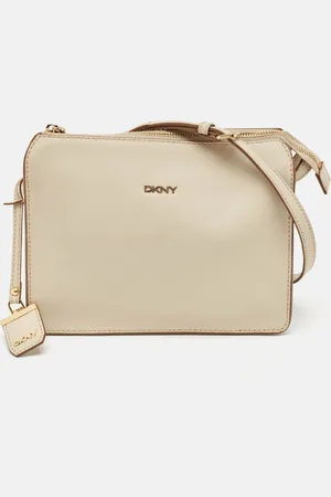 DKNY Off Leather Bryant Zip Crossbody Bag