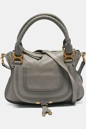 Chloé Leather Medium Marcie Shoulder Bag