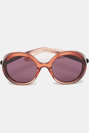 Gucci /Purple GG0367S Frame Round Sunglasses