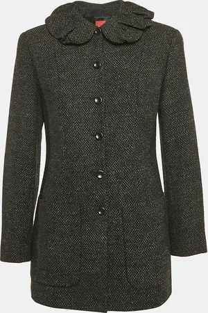 Kenzo Tweed Ruffled Jacket M