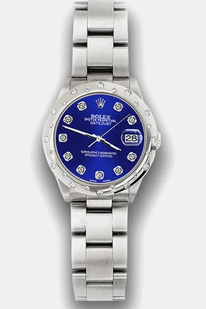 Rolex Custom Diamond Stainless Steel Datejust 78240 Automatic Women