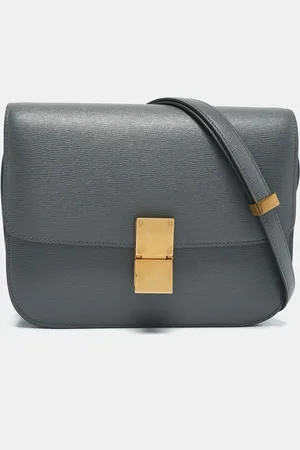 Céline Leather Medium Classic Box Shoulder Bag