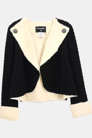 CHANEL Wool Jacket Woman Size 36