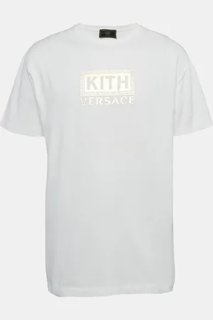 VERSACE Kith Print Cotton Crewneck T-Shirt M